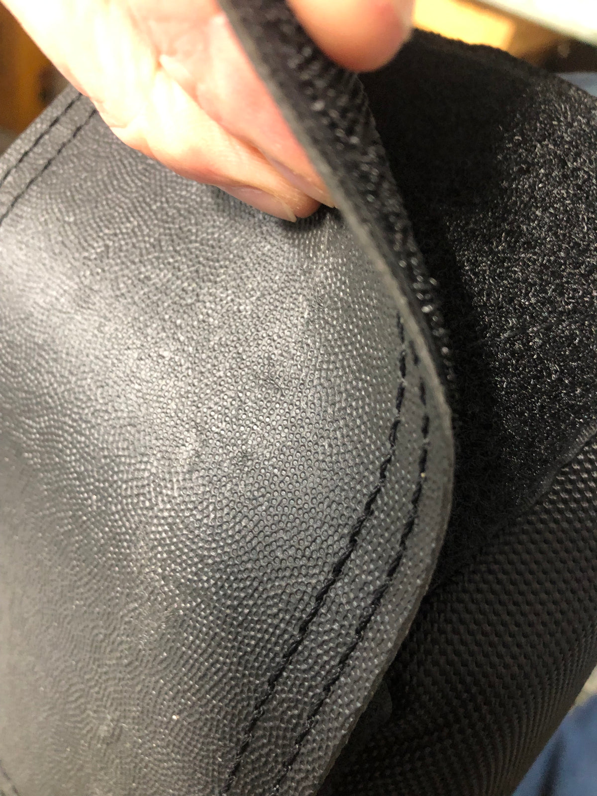 Stepsaver Products Leather replacement caps for Bradz knee pads (one pair).