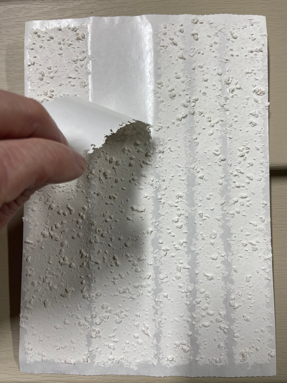 Self-Adhesive Popcorn Ceiling Repair Patch Kit (Popcorn Patch Strips)