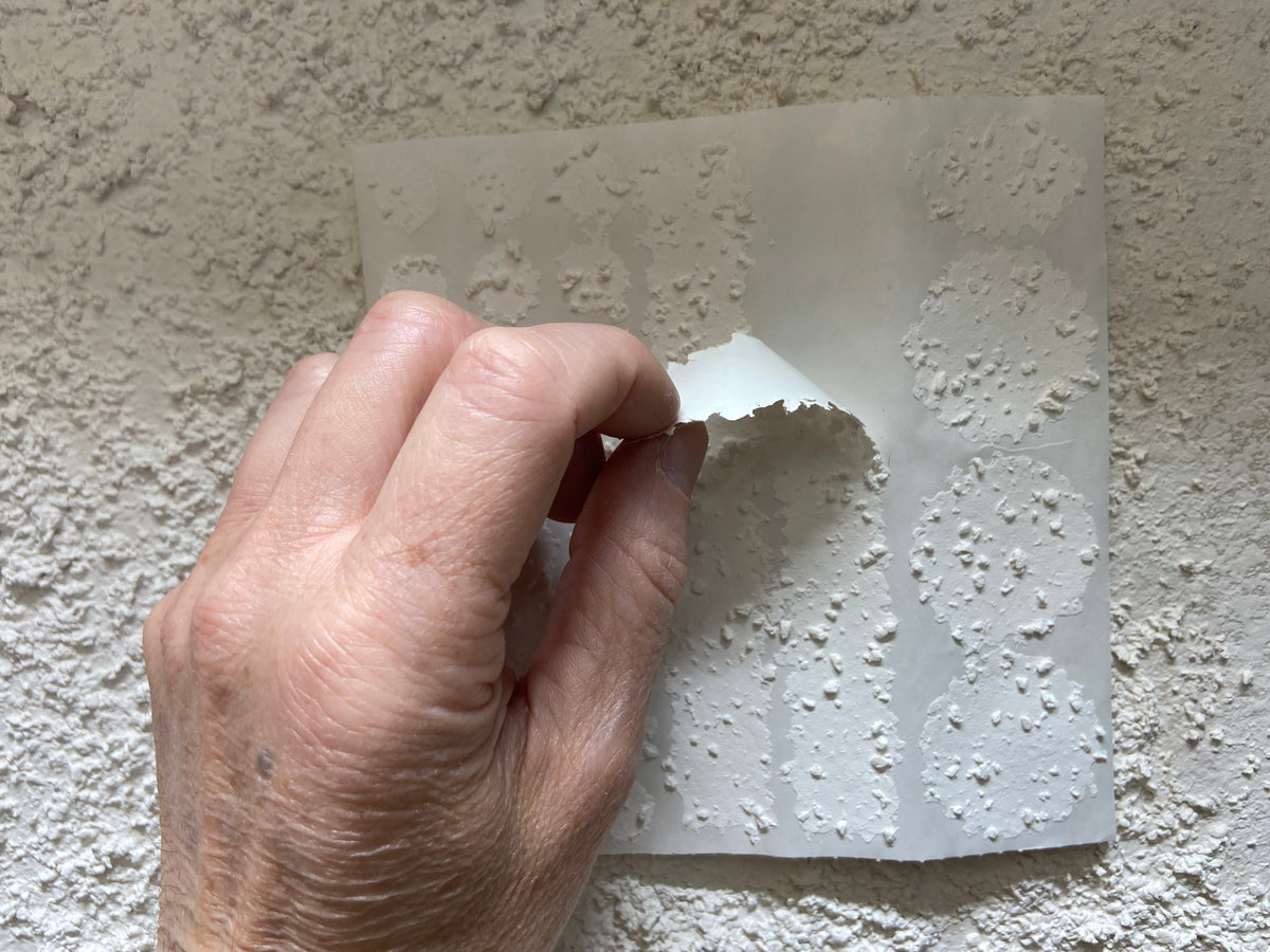 Self-Adhesive Popcorn Ceiling Repair Patch kit (Mini Combo Pack)
