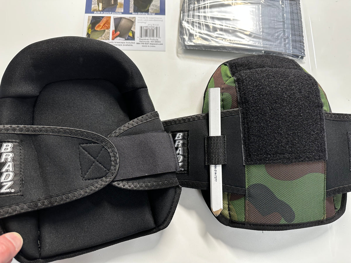 Bradz Standard Style Camo Kneepads