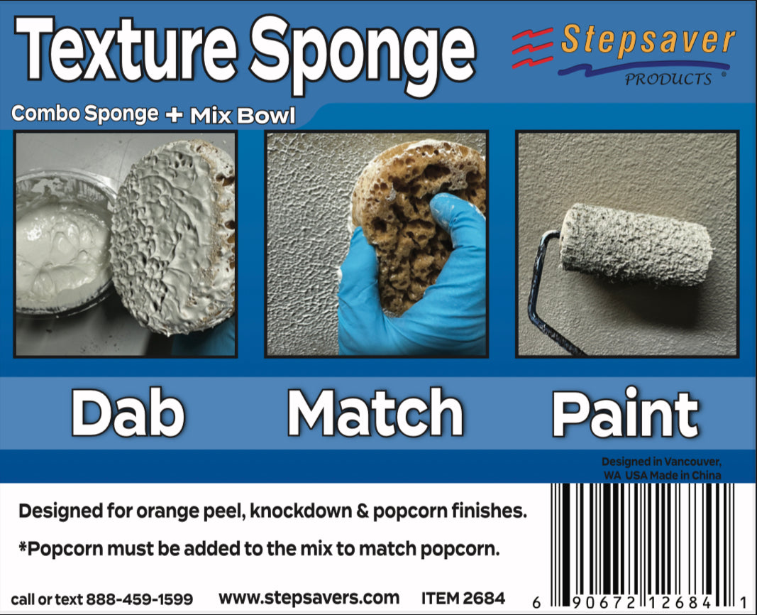 Stepsaver Products Texture Sponge