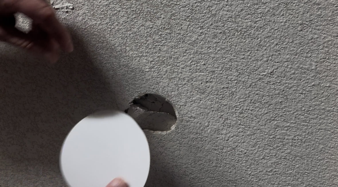 Self-Adhesive Fast Patch Pre-Textured wall patch kit