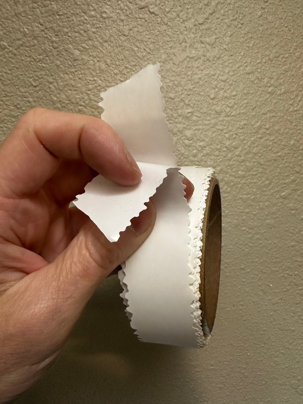 Self-Adhesive Stress Crack Tape 200'x 2'' Smooth Roll. Wall set up seam tape.