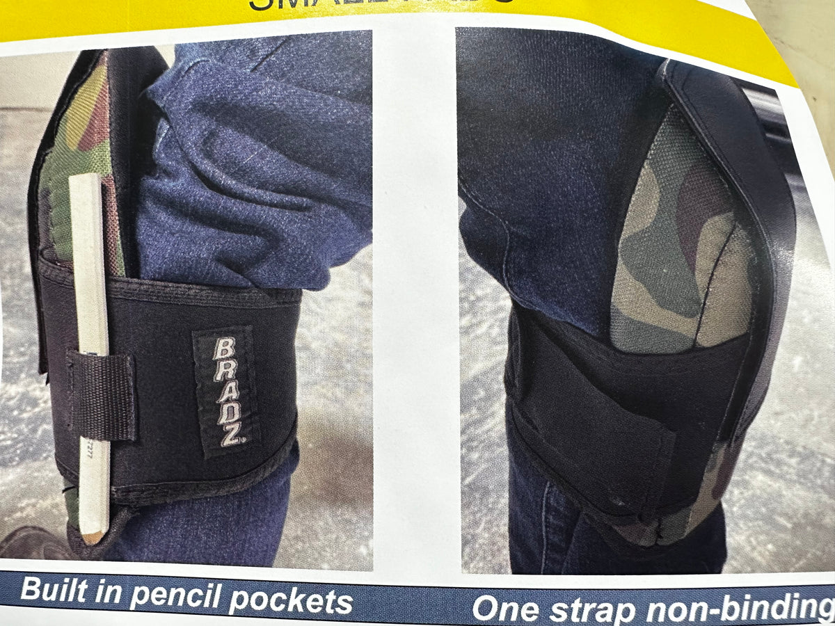 Bradz Standard Style Camo Kneepads