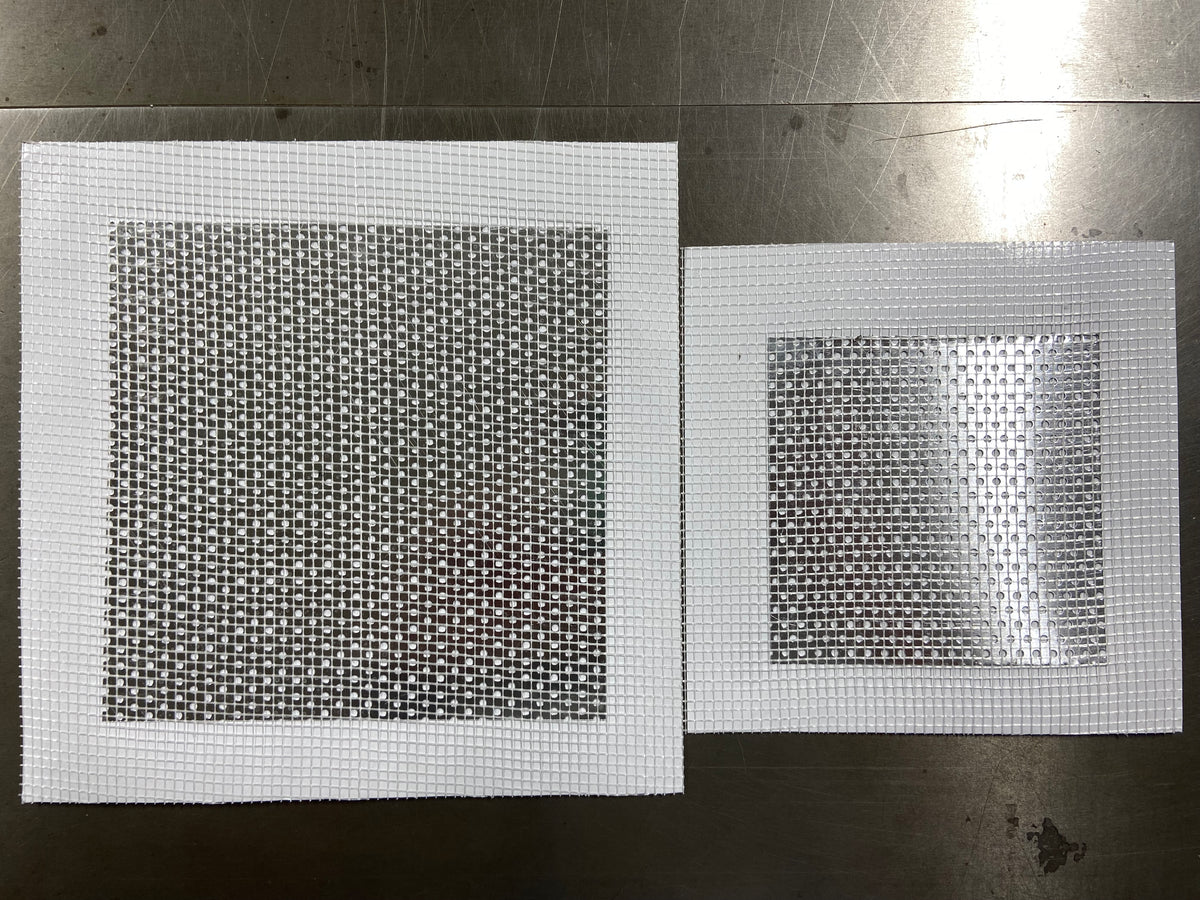 Stepsaver Products Aluminum and Fiberglass Self-Adhesive 4'' & 6" Wall Patch Combo Pack