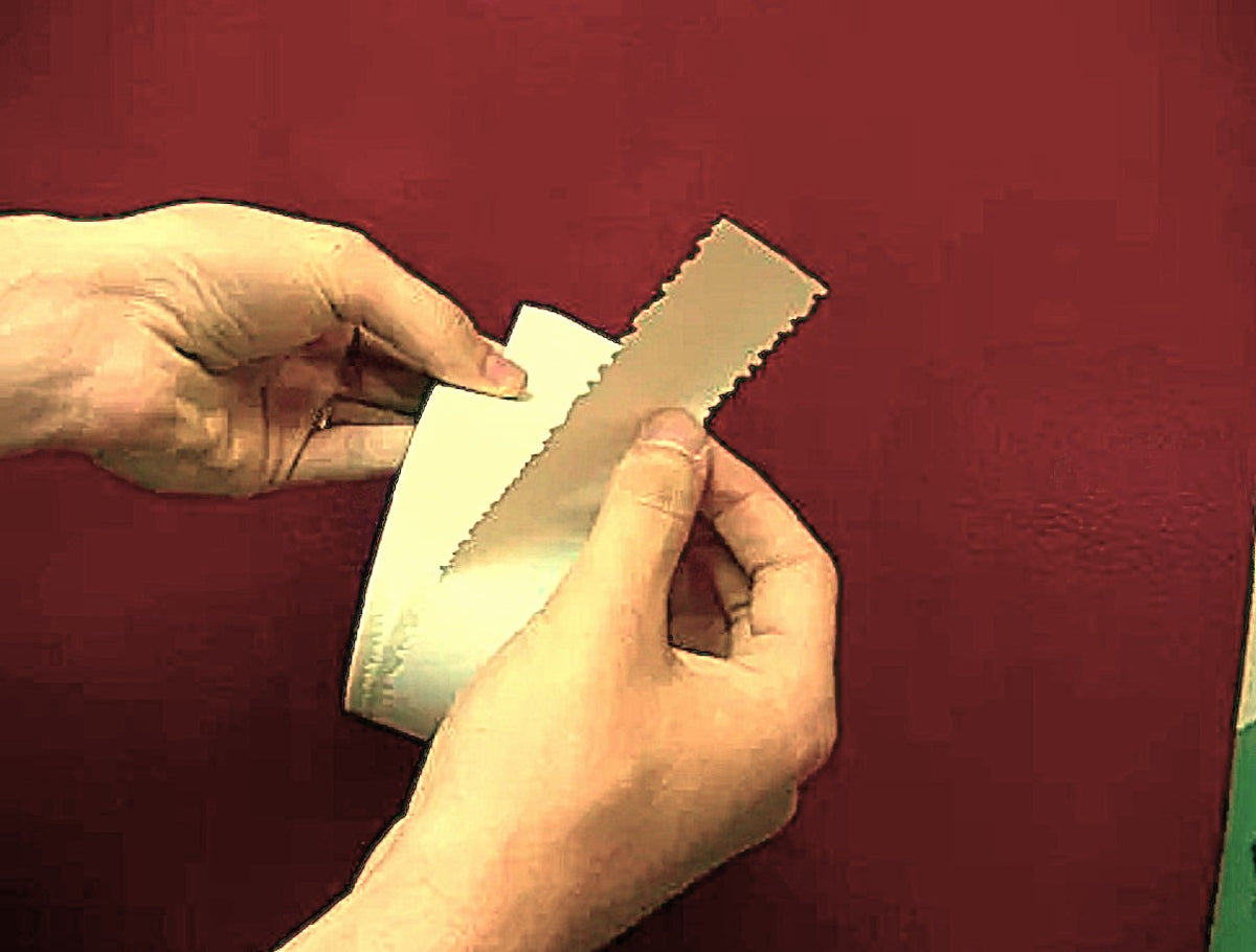 Self-Adhesive Stress Crack Tape 100'x 1.25'' Roll. Patented, USA Made