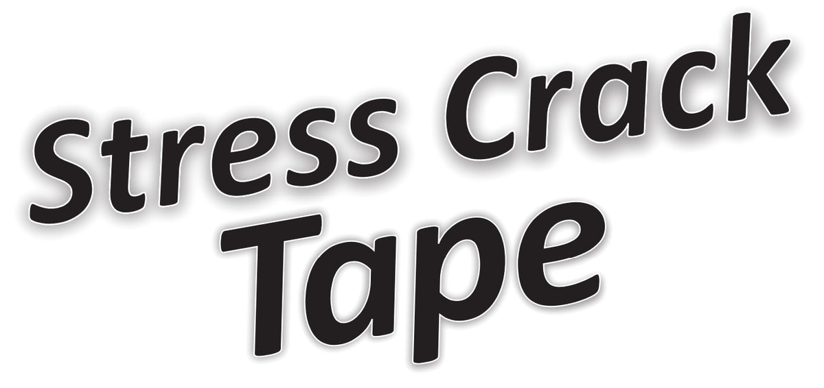 Self-Adhesive Stress Crack Tape 200'x 2'' Smooth Roll. Wall set up seam tape.