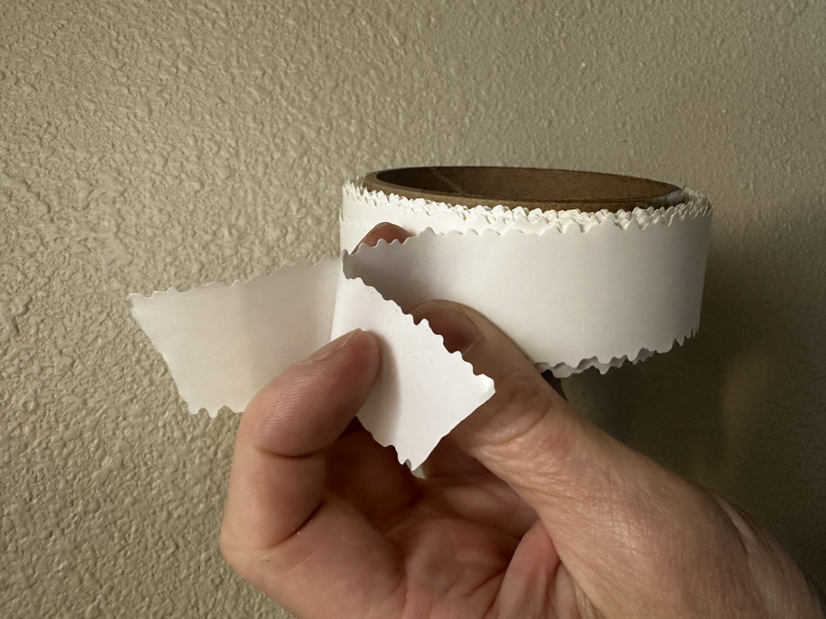 Self-Adhesive Stress Crack Tape 30' x 1.25'' Smooth Roll. Patented, USA Made