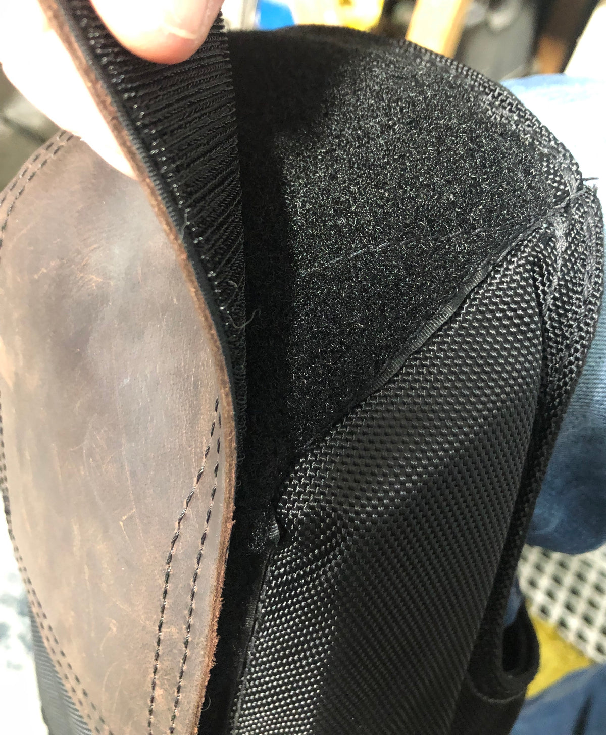 Stepsaver Products Leather replacement caps for Bradz knee pads (one pair).